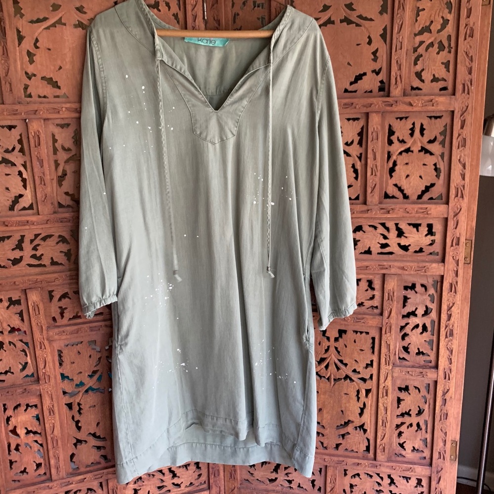 Army green Karlie dress